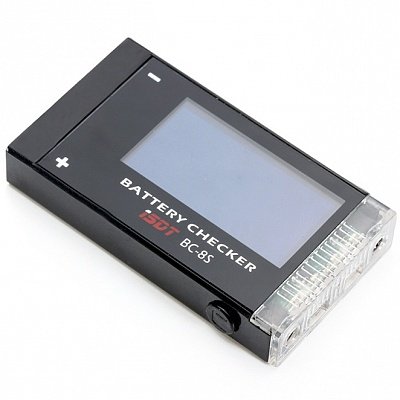 iSDT BC-8S Battery Checker with Two 85dB Buzzer OLED Screen for LiPo LiHv LiFe LiIon Batteries